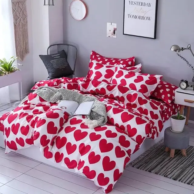 Комплект постельного белья двуспальный Европейский русский|duvet cover set|bedding setcover set