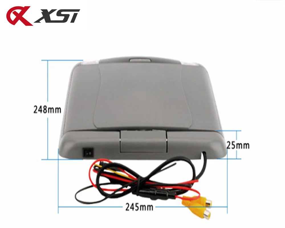 Автомобильный цветной монитор XST потолочный видеоэкран 9 дюймов 800*480 с креплением