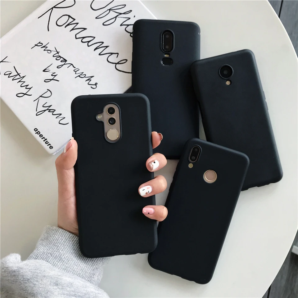 Тонкий матовый черный чехол для Meizu M9 M8 Note M6 M5 M3 M6T M5S M6S M3S Pro 6 7 Plus U10 U20 M15 M16 X8 Чехлы