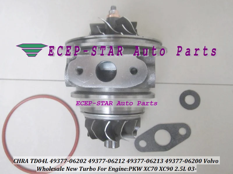 Картридж турбо CHRA TD04L 49377 06213 06212 06210 06200 06203 для Volvo XC70 XC90 S80 V70 B5254T 2.5L|turbo chra|turbo