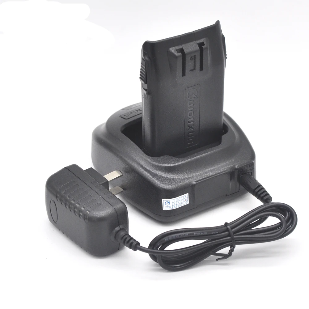 YIDATON Battery Charger AC 100V~240V DC 12V for Wouxun Two Way Radio KG-UVD1P KG-UV2D KG-669 KG-689 Walkie Talkie Transceiver