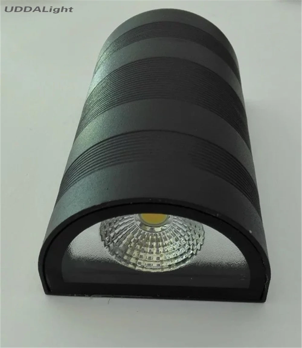 bedroom light 6-10W wall COB LED black hot suqare round waterproof indoor/outdoor terraza garden balcony decorations | Лампы и