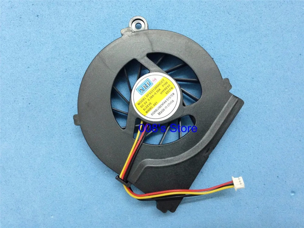 Новый вентилятор для кулера ЦП 3Pin HP Pavilion G7 G6 G4 G4T G6T G7T 643364-001 CQ56 CQ56z G56 CQ62 CQ62z G42 CQ42 3