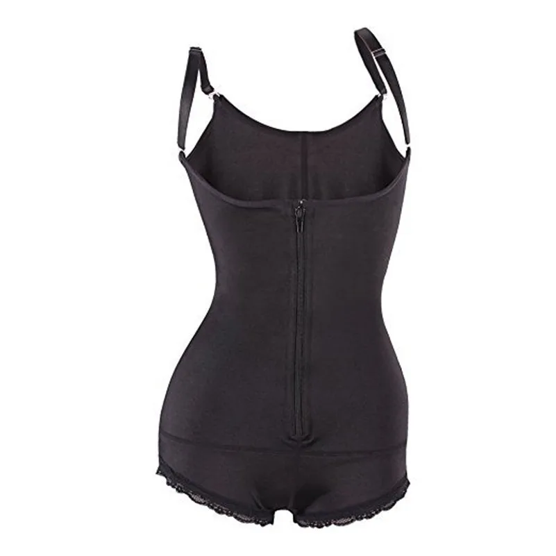 Женское лучшее Корректирующее белье облегающее боди из латекса с застежкой