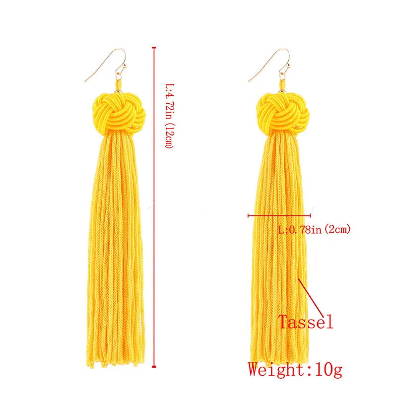 Boho Long Tassel Maxi Earrings Ethnic Big Exaggerated Hook Earring For Women Accessories Fashion Jewelry DE2116 |