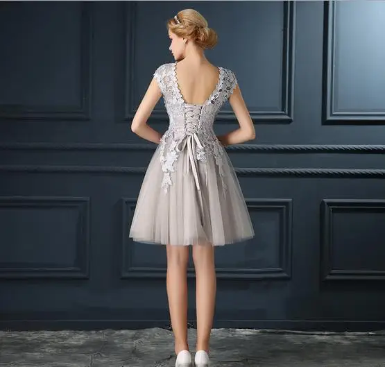 2016 новое платье невесты тост ужин партия короткое | Свадьбы и торжества