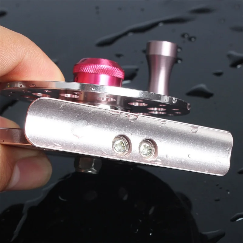 Sougayilang Portable Ice Fishing Reel Shrimp Fish Fly Winter Reels 6.3x6.3x1.9cm 88g Full Metal Mini | Спорт и развлечения