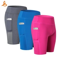 yd 2021 hot sale womens running shorts with pocket breathable quick dry fitness yoga short trousers tights sport yoga leggings