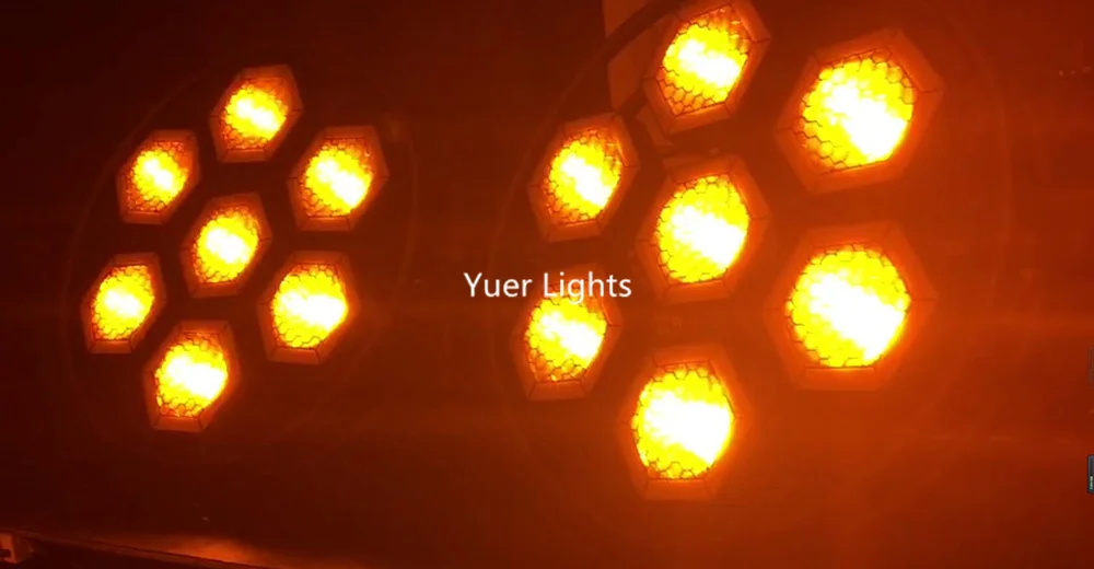 New 7*100W COB warm/cold white LEDs Retro Flash Light 162Pcs RGB 3IN1 LEDS DMX512 Sound DJ Disco Light Party Stage Effect Lights images - 6