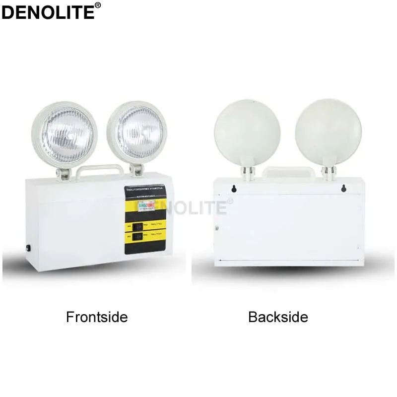 Резервная двойная головка DENOLITE 3 Вт пожарная аварийная лампа длительность