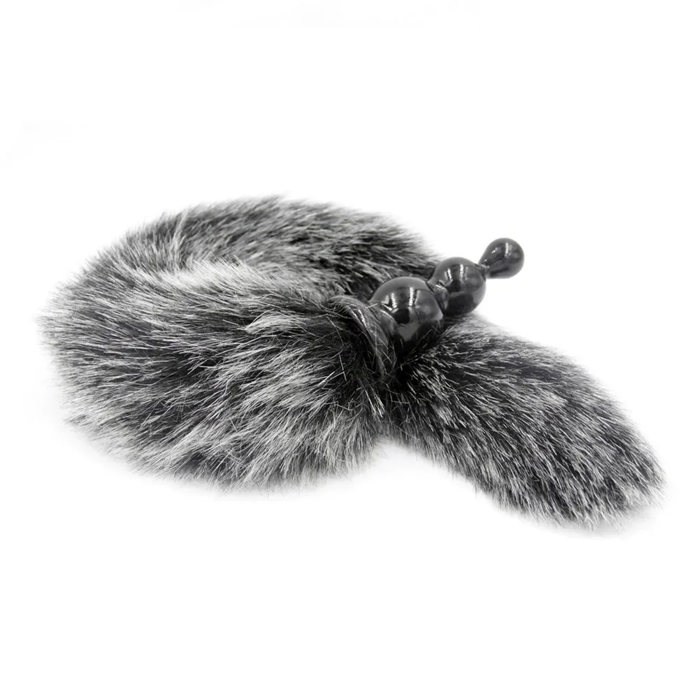 Anal sex toys vibrator butt plug silicone tail for Women Fox Dog Tail Butt Plug Sex Adult Toys H5 | Красота и здоровье
