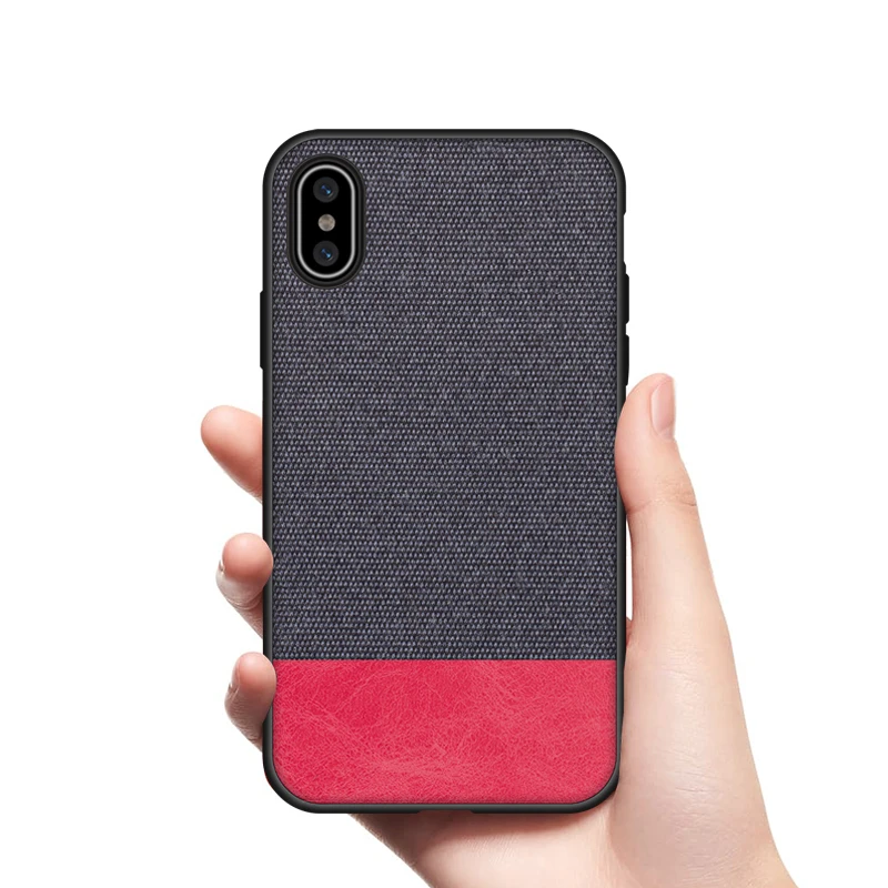 Силиконовый чехол для iPhone X XR XS Max 6 6s 7 8 Plus 7plus Мягкий ТПУ противоударный из ткани |