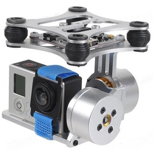 Бесщеточный шарнирный кронштейн для камеры с ЧПУ и 2 осевым контроллером