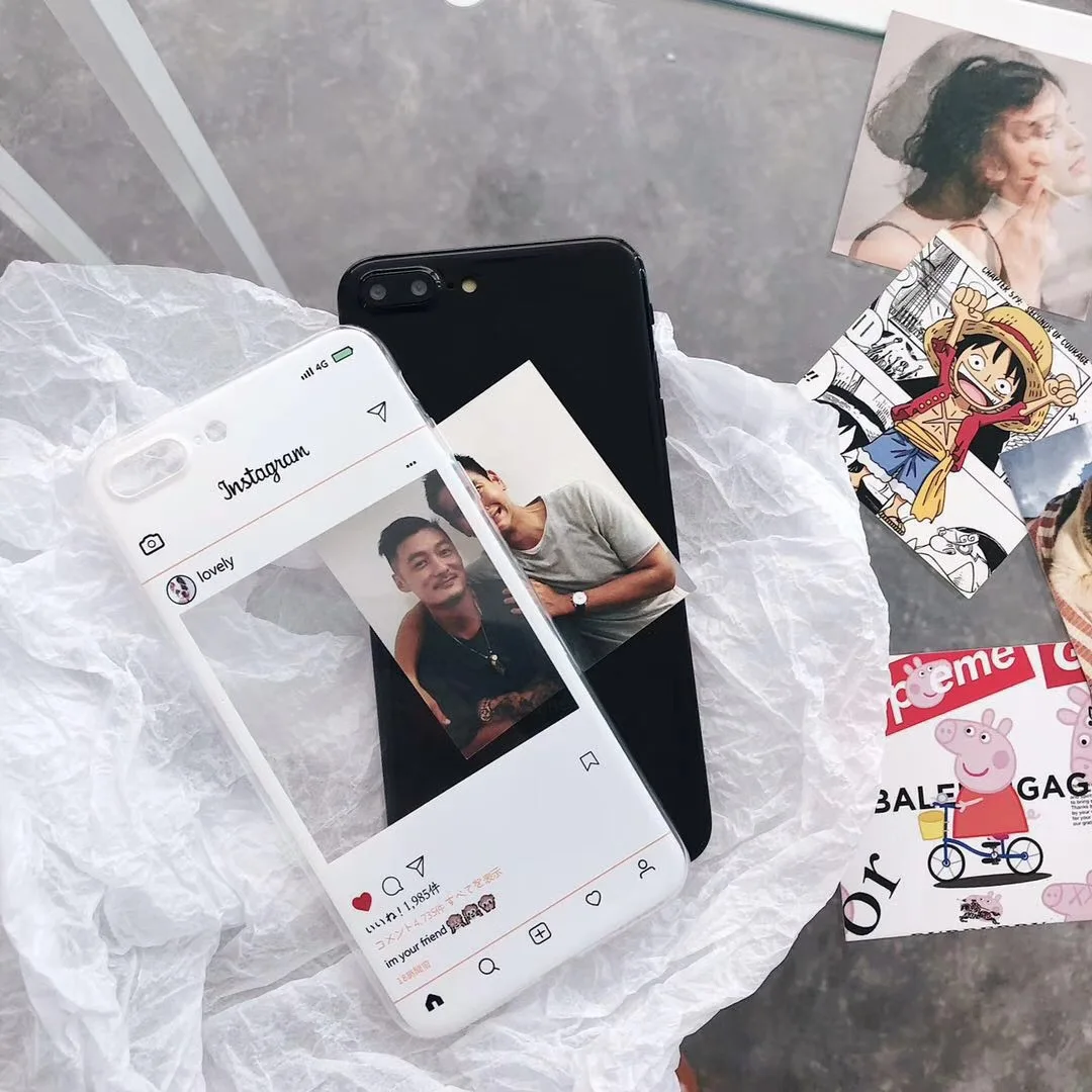 Новый персональный чехол для телефона с рисунком iPhone 6 6s 7 8 X Xr Xs Max plus TPU мягкий