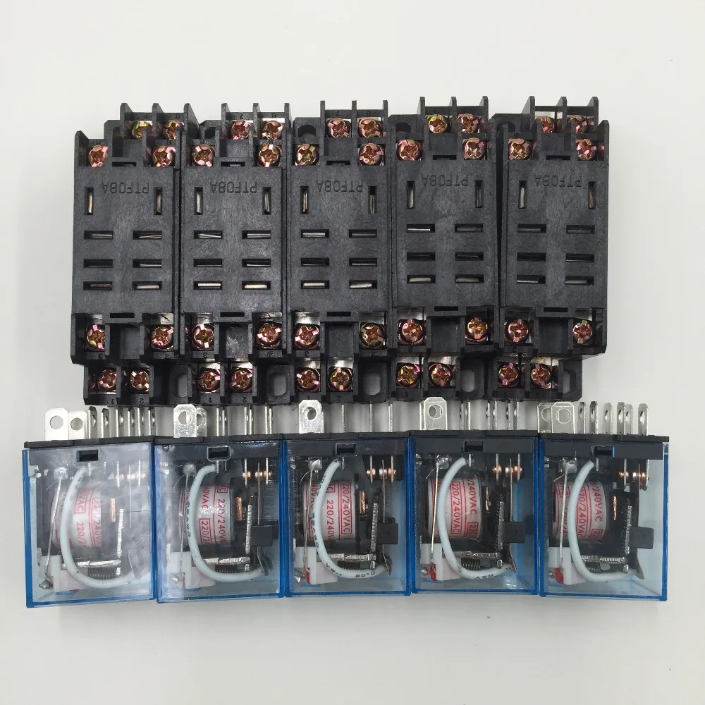 10 шт. реле LY2NJ 12 В постоянного тока маленькое А 8PIN катушка DPDT | Обустройство дома