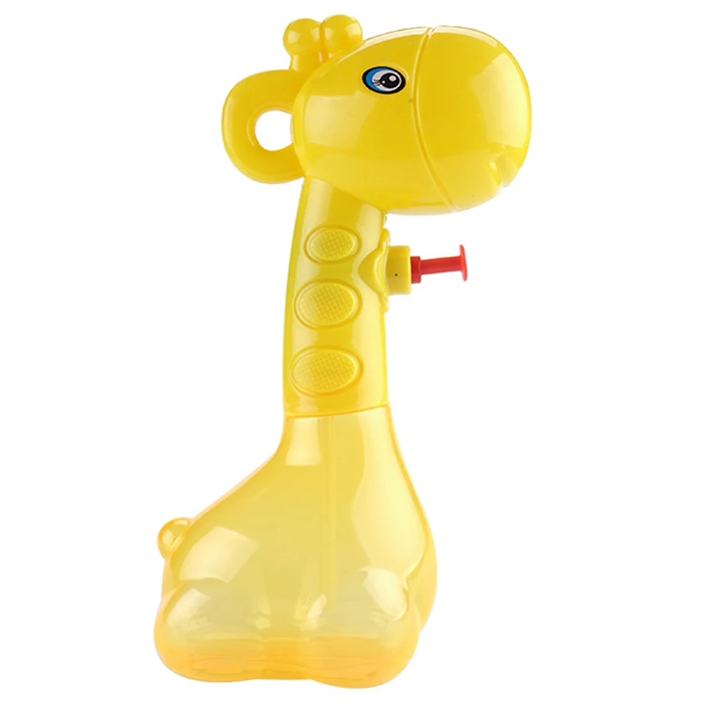

Children Beach Play Water Toys Lovely Giraffe Water Gun Mini-cartoon Shape Water Playing Toy Summer Beach Games Toy
