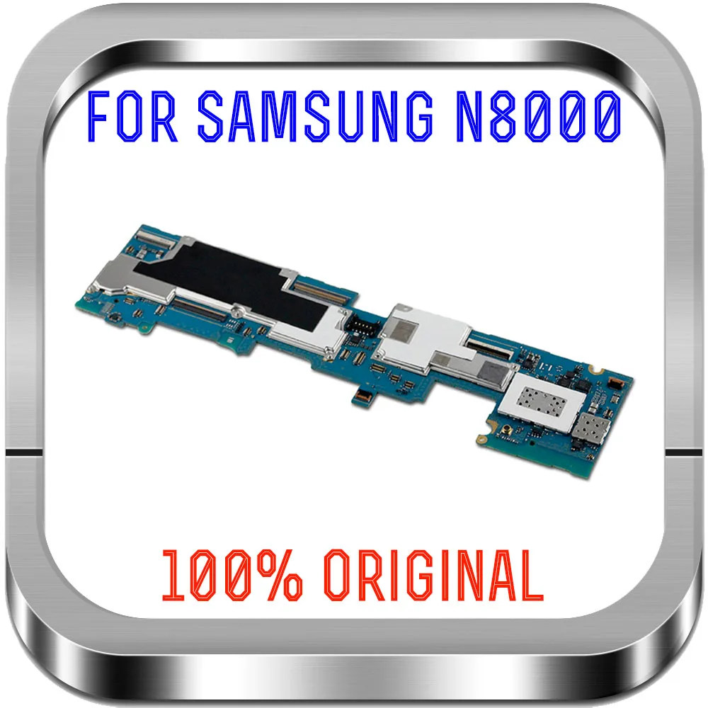 Материнская плата для Samsung Galaxy Note 10 1 N8000 N8010 16 ГБ европейская версия оригинальные