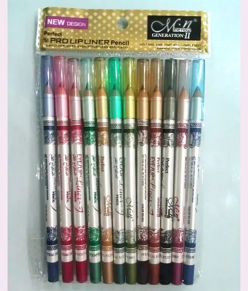 480 шт. = 40 наборов стандартная подводка для глаз Стойкая карандаш идеальная