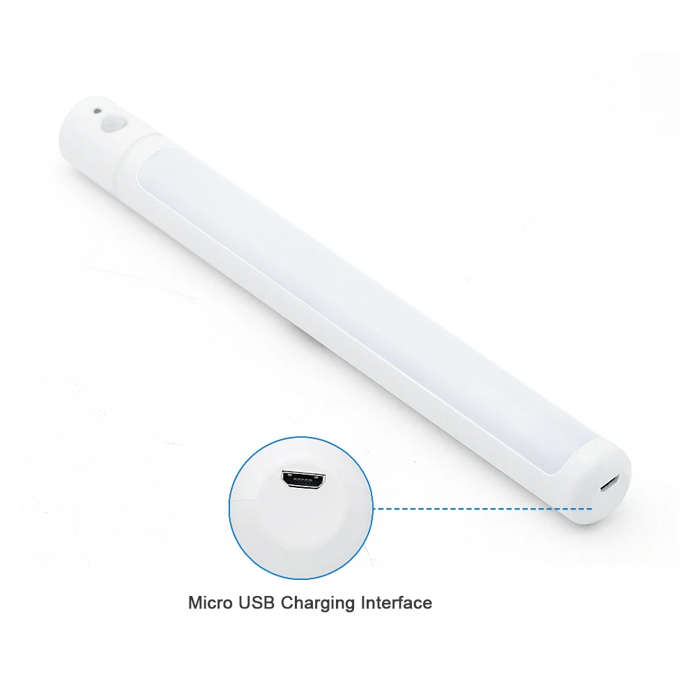 Светодиодный ночник с датчиком движения перезаряжаемый от USB 2 шт. | Лампы и