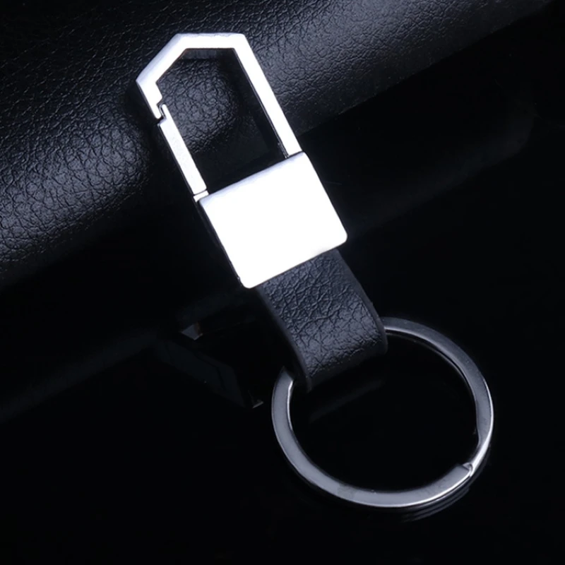 2019 Горячая продажа мужской Кожаный Автомобильный металлический брелок