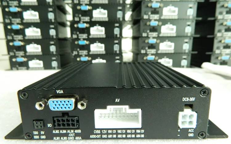 Местный хост видео мониторинга 4CH MDVR AHD960P Автомойка аудио