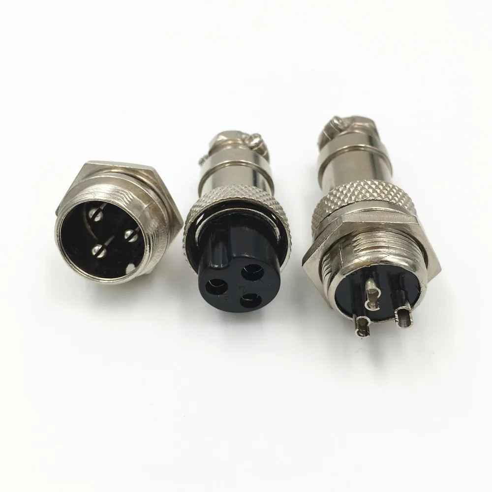 10 комплектов GX16 XLR 16 мм 2 3 4 5 6 7 8 9 контактный разъем папа авиационный соединитель