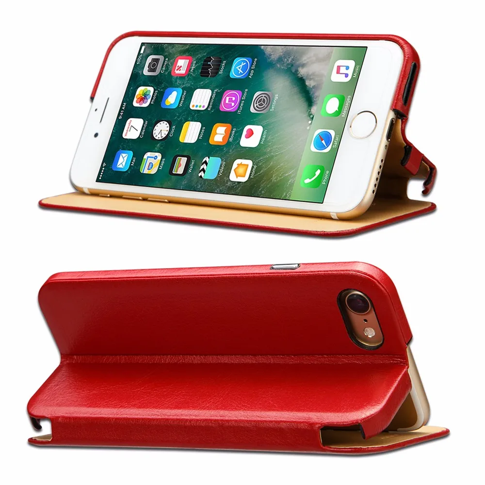 Jisoncase Чехол для iPhone 7 7 Plus флип смарт-чехол из искусственной кожи Магнитный чехол для мобильного телефона s для iPhone 7 Чехол для iPhone 7 Plus