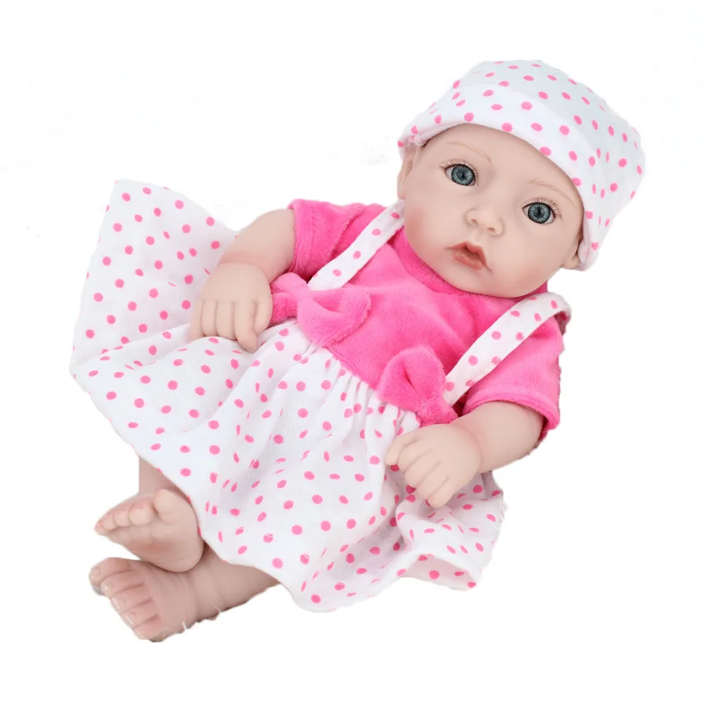 NPKDOLL 10 inches Reborn Baby Doll For Girl Gift Realistic Dolls Play House Toys Simulator | Игрушки и хобби