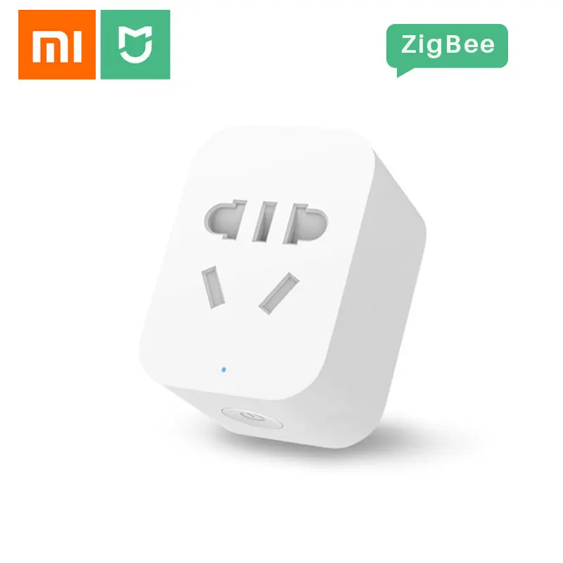 Оригинальная умная розетка Xiaomi MiJia Zigbee Wi Fi беспроводное приложение с пультом