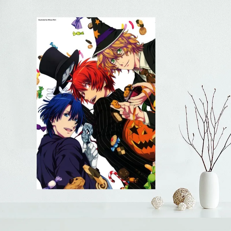 Симпатичная обувь в Стиле персонажа токия Uta no prince sama плакат пользовательские