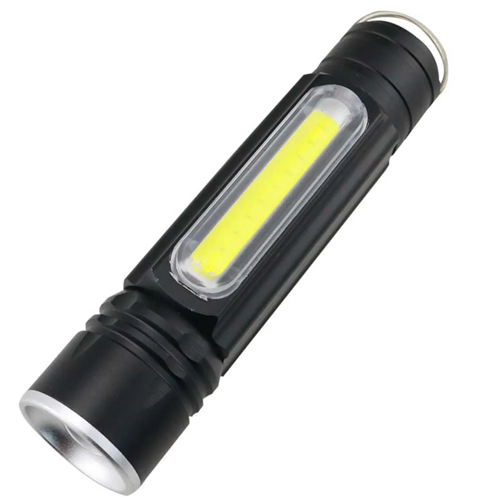 Светодиодный фонарик USB Перезаряжаемый Многофункциональный Мощный T6 фонарь