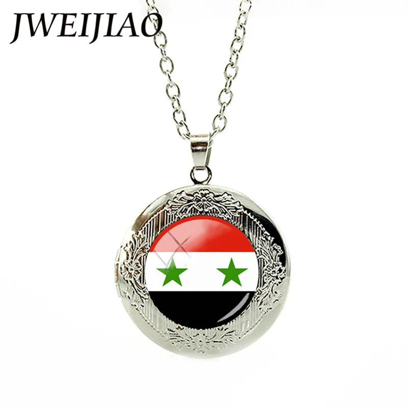 JWEIJIAO ожерелье с сирийским флагом мира Швейцария Турция Объединенные Арабские