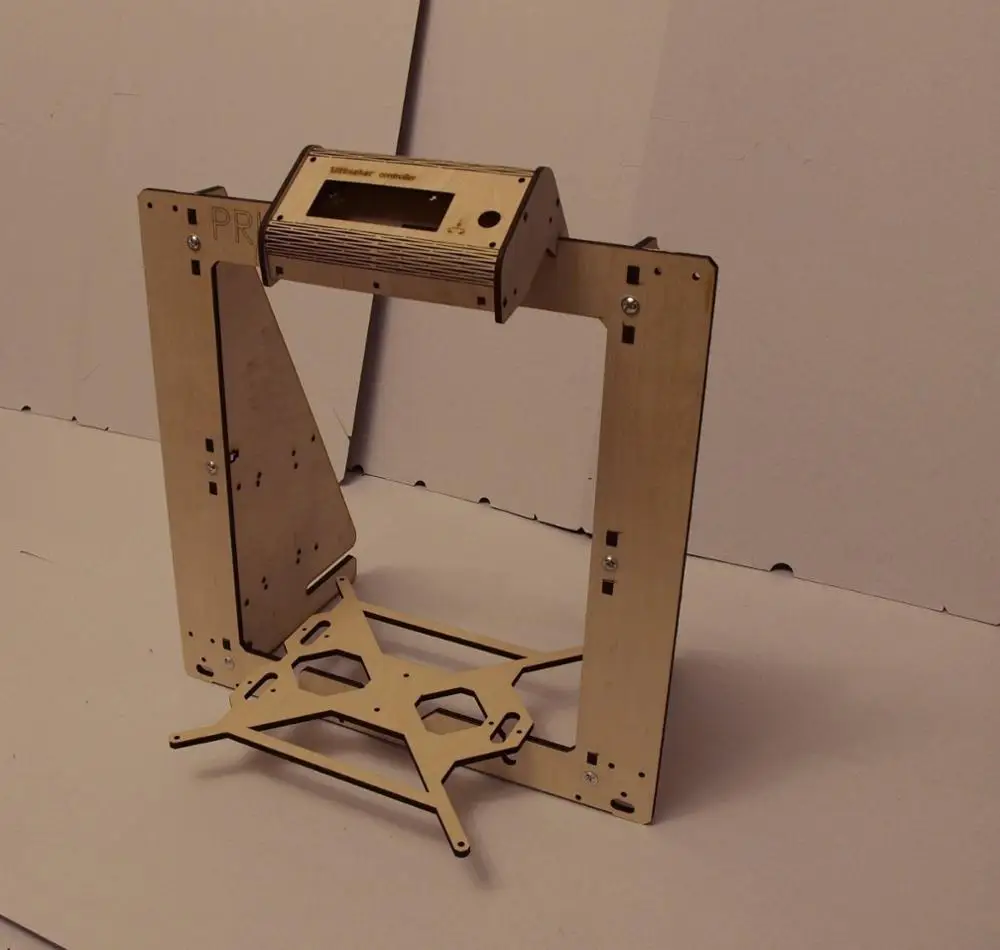 Funssor 3D принтер Reprap Mendel Prusa i3 Рама 6 мм фанера + винты ЖК держатель|i3 frame|i3 prusa frameframe |
