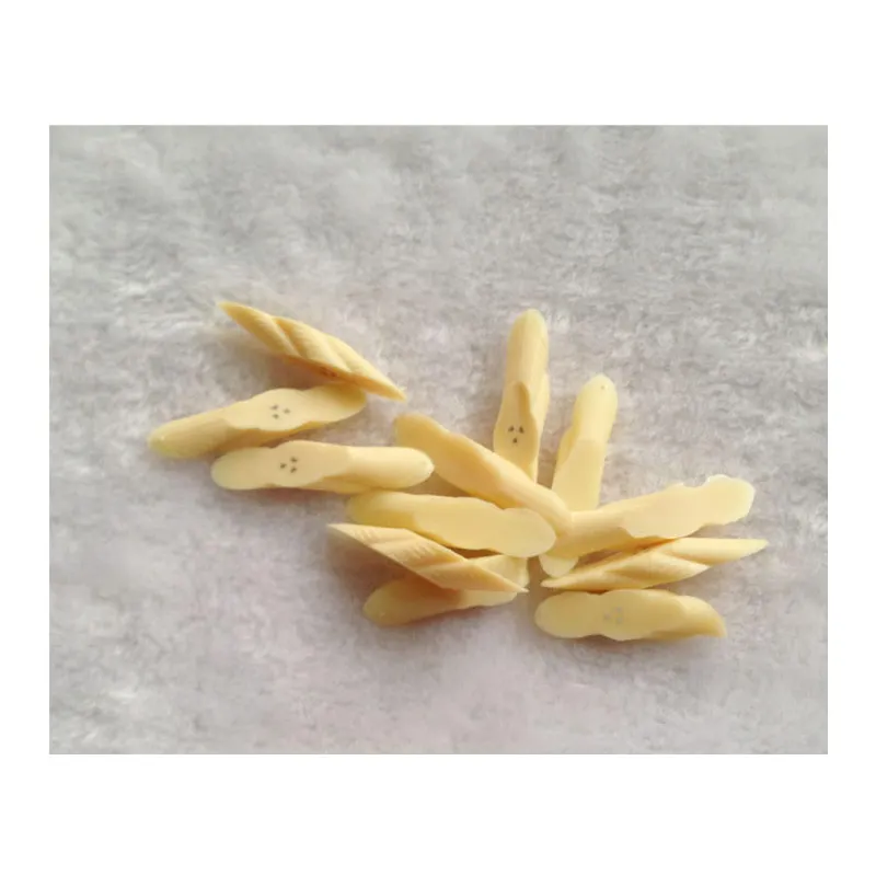 50 шт./лот имитация банана сладких фруктов секция ручной работы ПВХ аксессуары