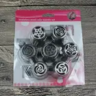 7 шт.лот насадки тюльпан в русском стиле идеально подходят для украшения тортов, капкейков, Кондитерские насадки, насадки Роза в русском стиле