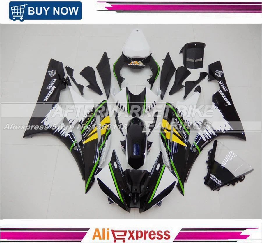 Специальные отличительные знаки ABS обтекатель комплект для Yamaha YZF R6 2006 2007