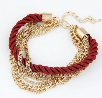 6 цветов модные женские аксессуары браслет цепочка женский высокое качество