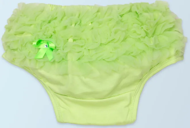 light green Модные газовые штаны для малышей яркие цвета, шорты для отдыха, трусики хлопковые блумеры, Милая юбка-пачка с рюшами, популярная одежда для девочек - Цвет: light green