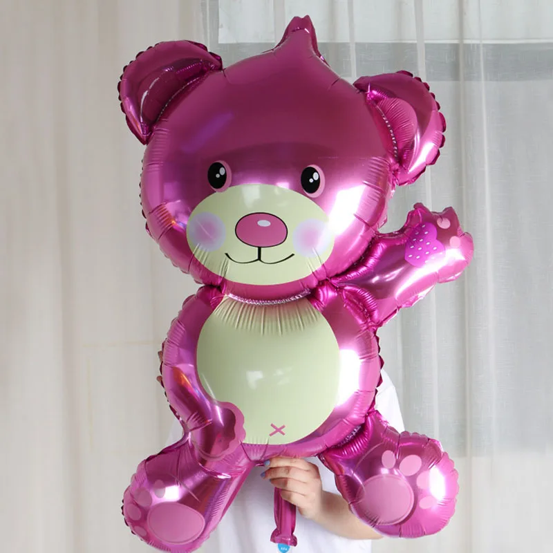 Воздушные шары из алюминиевой фольги в форме медведя 37 дюймов|party children|girl birthday