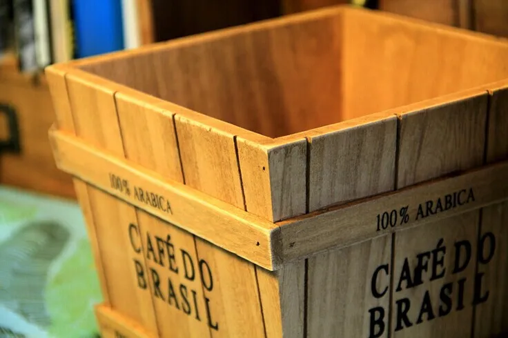 Новинка 2 шт. забавная 100% ель деревянная ваза цветочный горшок коробка забор