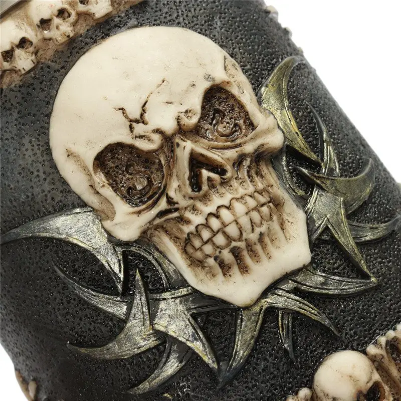 KCASA 1 шт. Honana Череп кости Fiendish 3D Tankard кружка для питья кофе пивная чашка Готический