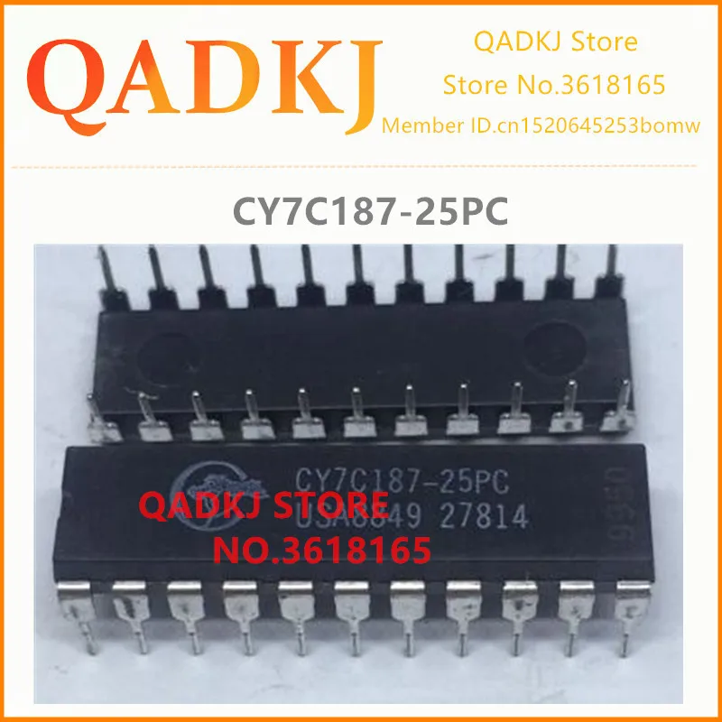 CY7C187 25PC 25 шт DIP22 Новый и оригинальный бесплатная доставка|Аксессуары для батарей| |
