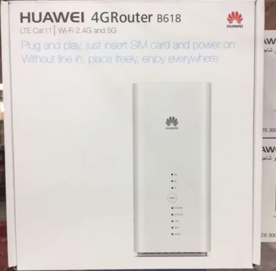Оригинальный разблокированный беспроводной маршрутизатор Huawei B618 LTE Cat11|lte