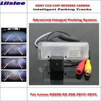 auto intelligent parking tracks car rear camera for lexus es250 es300h 2013 2015 backup reverse ntsc rca aux hd sony