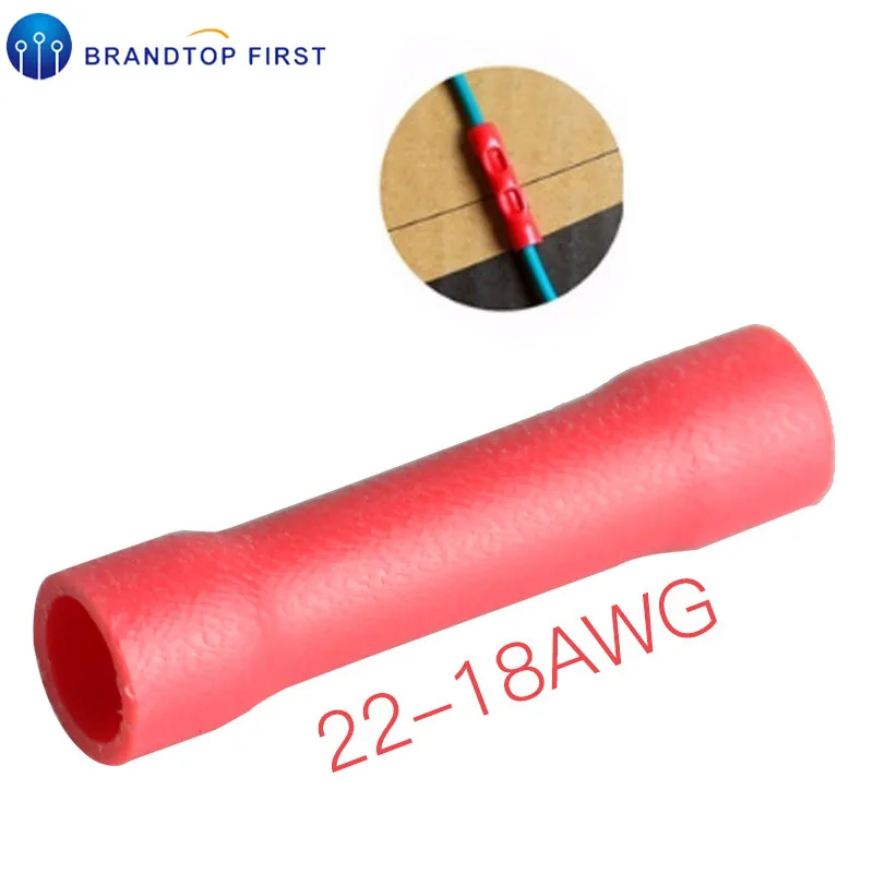 30/60 шт./компл. BV1.25 BV2.5 BV5.5 изолированные обжимные клеммы набор обжимных клемм для