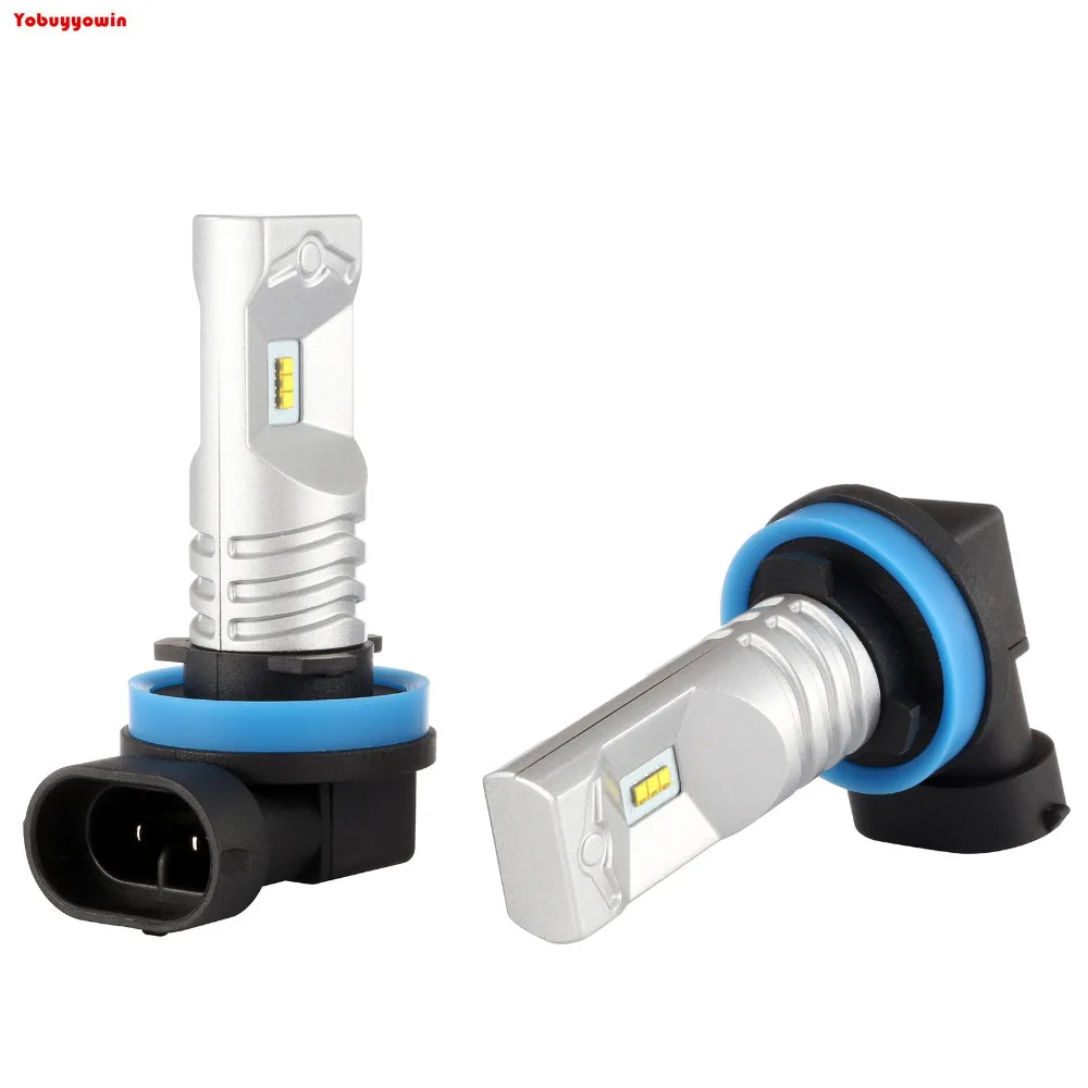 

2x 1000 Lumen CANBUS Ampoule de Feux anti-brouillard H8 H11 LumiledZES Chips LED blanc 6000K DC 9 V - 30 V