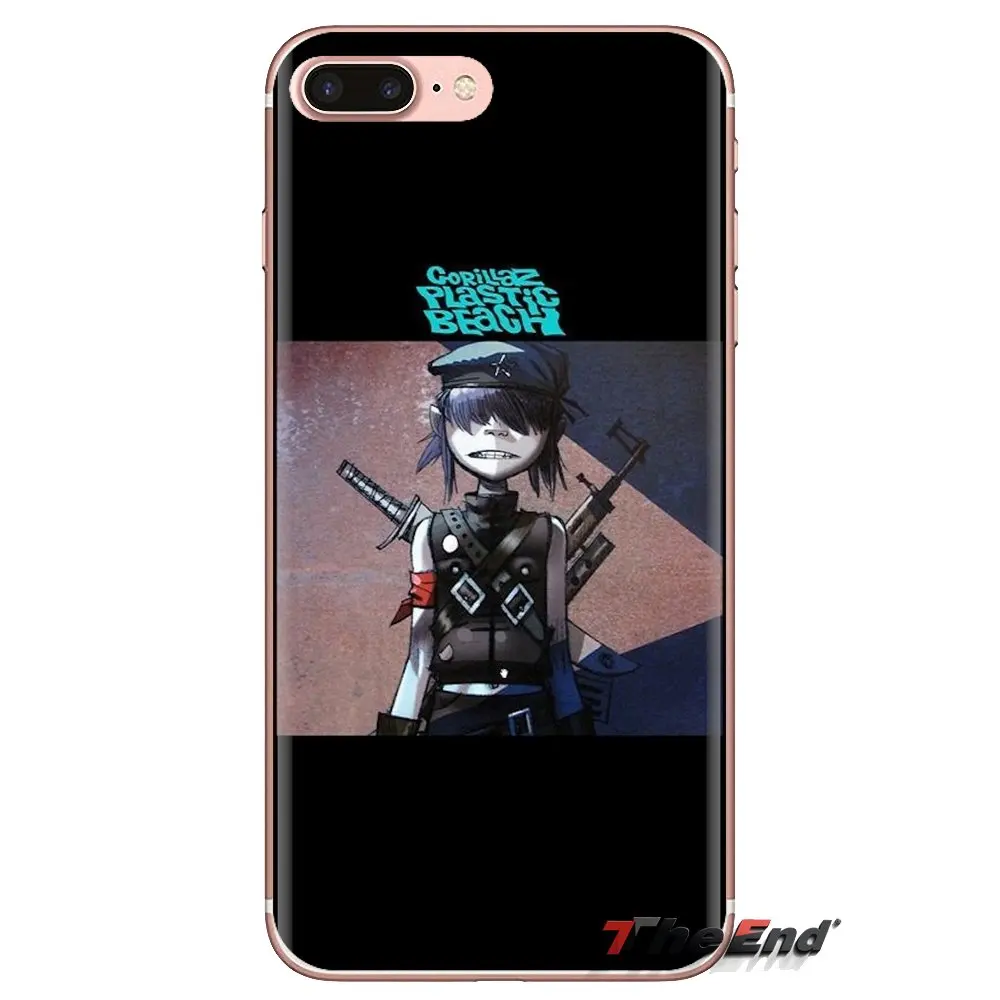 For Huawei Mate Honor 4C 5C 5X 6X 7 7A 7C 8 9 10 8C 8X 20 Lite Pro Gorillaz plastic beach Transparent Soft Cases Covers |