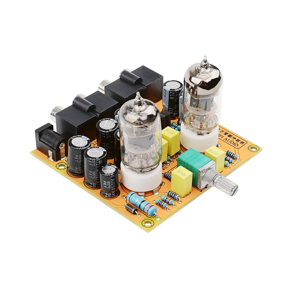 AIYIMA 6J1 электронная трубка Hi Fi предусилитель платы класса A AMP 6J2 вакуумный для