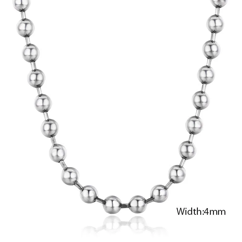 Колье из серебра 925 пробы 50 см 4 мм|ketting man|ketting womenketting |