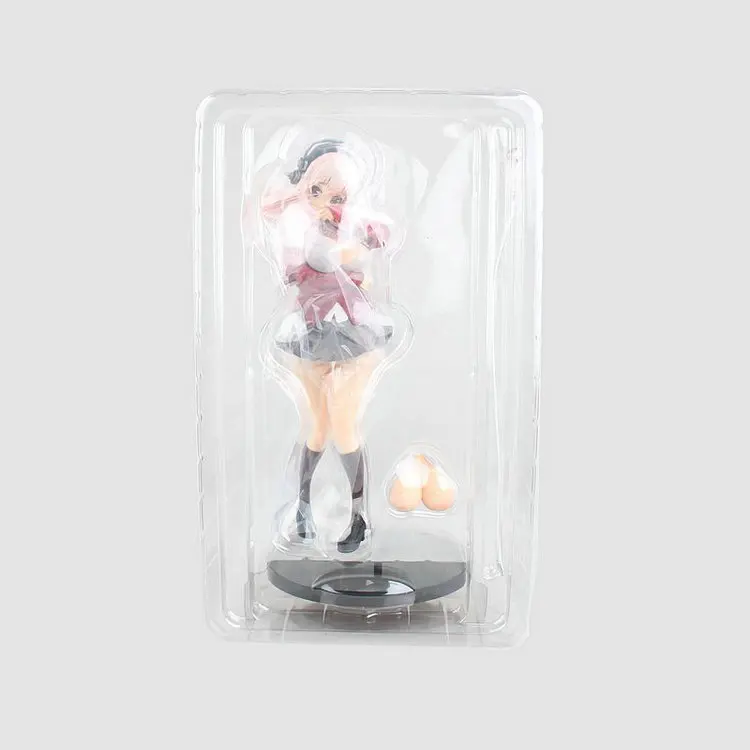27 см Супер Sonico аниме статуя зимняя Ver ПВХ фигурка 3 вида цветов Сексуальная